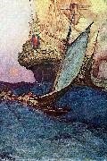 Howard Pyle, An Attack on a Galleon